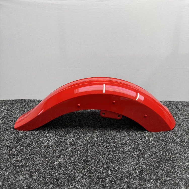 Indian Scout front fender / mudguard in slingshot red